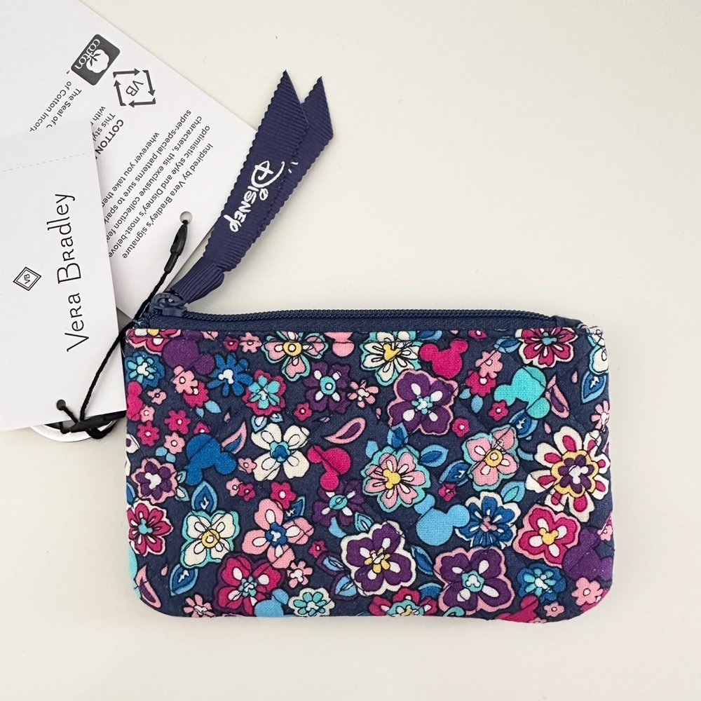 Vera Bradley Disney Zip ID Case
